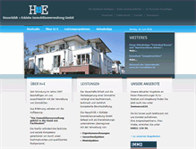 Tablet Screenshot of he-immobilien.de